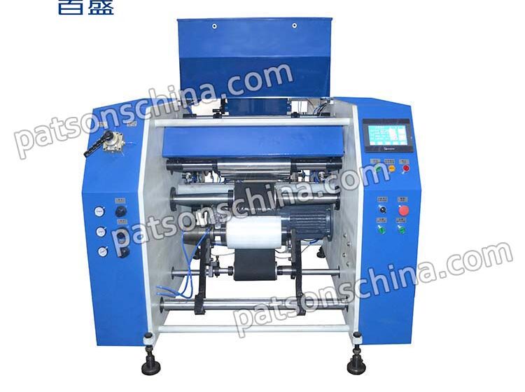 Auto 5 Shaft Cling Wrap Film Rewinding Dotting Machine