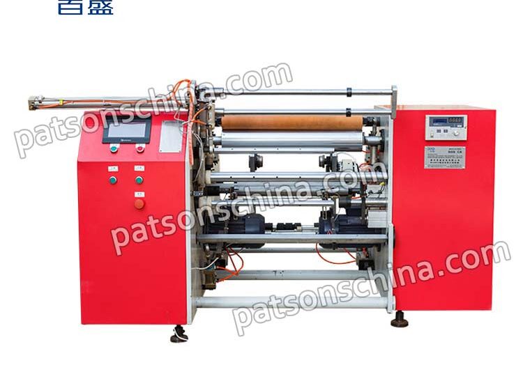 Automatic coreless silicon paper rewinding machine with auto arm