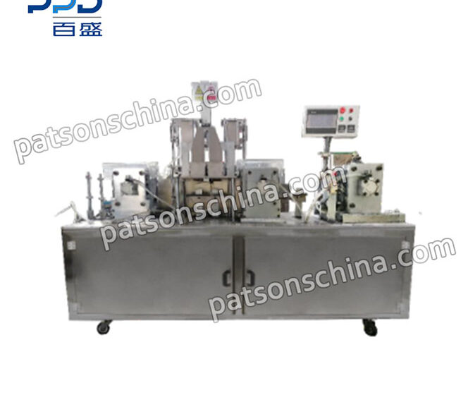 Automatic disposable PE gloves folding and packing machine