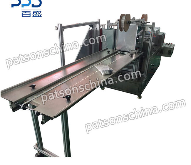 Four side sealing stick mix fruit tugging candy packing machine